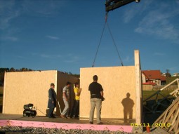 faze gradnje Prefabricated houses u Austriji