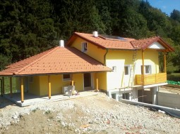 faze gradnje - Prefabricated houses Pasterk, Austrija