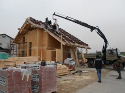 Fázy výstavby - Montovaný dom Ana 3, Rakúsko