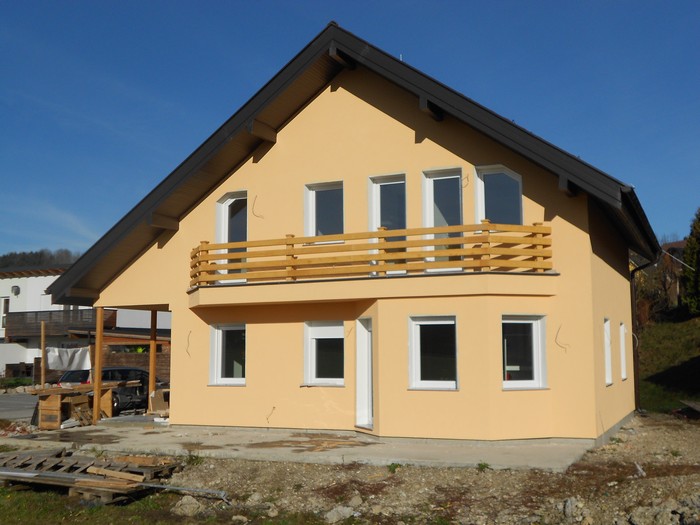 faze gradnje - montažna kuća Ana 3, Austrija